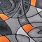 Flash Furniture Orange 2' x 3' Abstract Style Accent Rug ACD-RGTRZ860-23-OR-GG - alternate 6